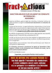 sanction abusive sur Perrache