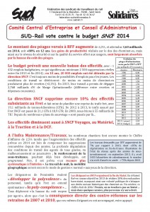 2014 - 1 - 6 - Budget 2014 SNCF