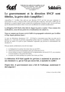2014 - 06 - 12 - CP - le gouvernement et la direction SNCF sont fébriles