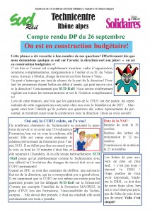 compte rendu dp du 26 septembre