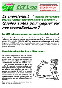 Tract section ECT suite à la grève nationale des ASCT !