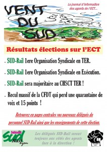 Vent du SUD novembre 2015 résultats