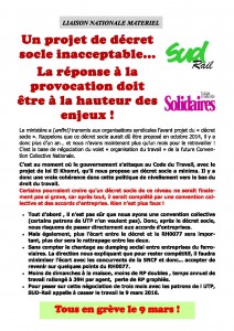 Tract Matériel - Décret socle