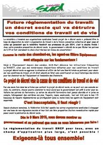 Version 5 Projet tract V décret socle grève 9 mard 2016