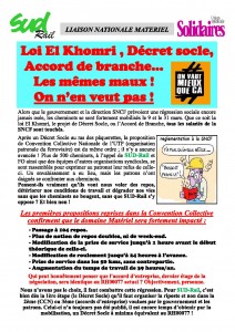 Tract Matériel - Avril 2016