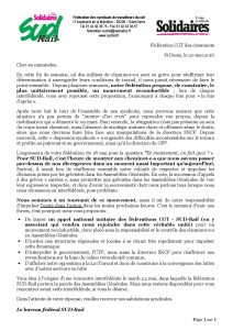 2016 - 05 - 21 - Lettre à la CGT