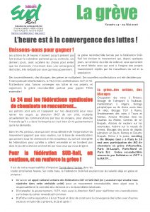 Fédération SUD-Rail 05.2016 - Grève n°14