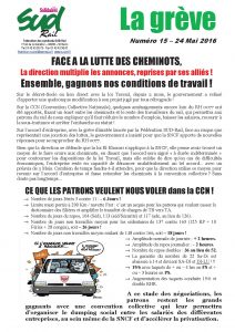 Fédération SUD-Rail 05.2016 - Grève n°15 Vfinale