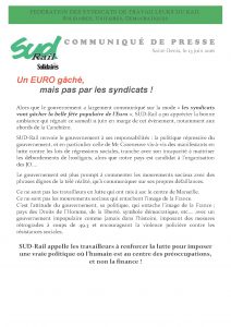 Fédération SUD-Rail - COM de PRESSE - Euro gaché.13.06.2014 (1)